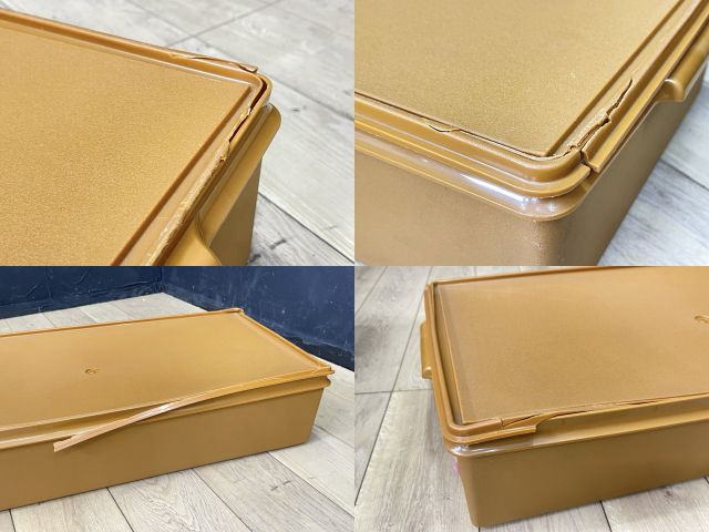 TUPPERWARE タッパーウェア 収納ケース スーパーケース 5点