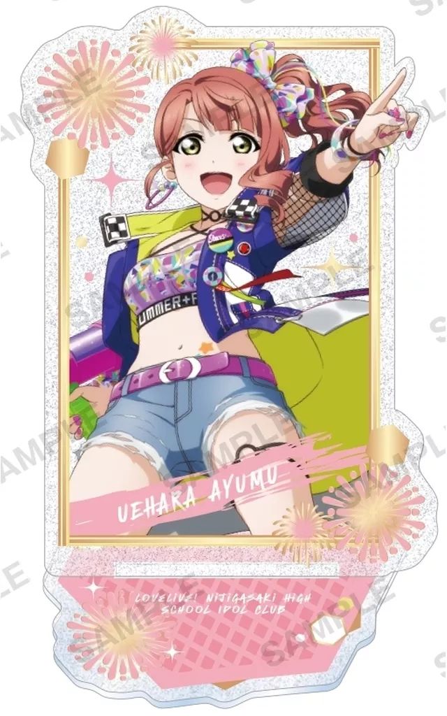 上原歩夢　アクリルスタンド　ラブライブ　プレミアムショップ　アクリルアートパネル 上原歩夢 アクリルスタンド ラブライブ プレミアムショップ