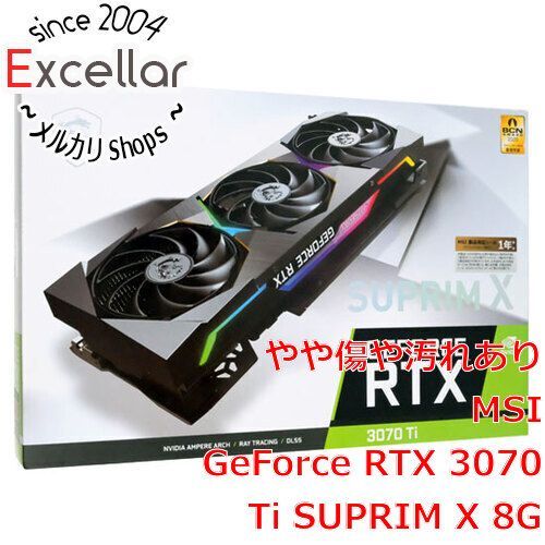 MSI製グラボ　GeForce RTX 3070 Ti SUPRIM X 8G　PCIExp 8GB 元箱あり