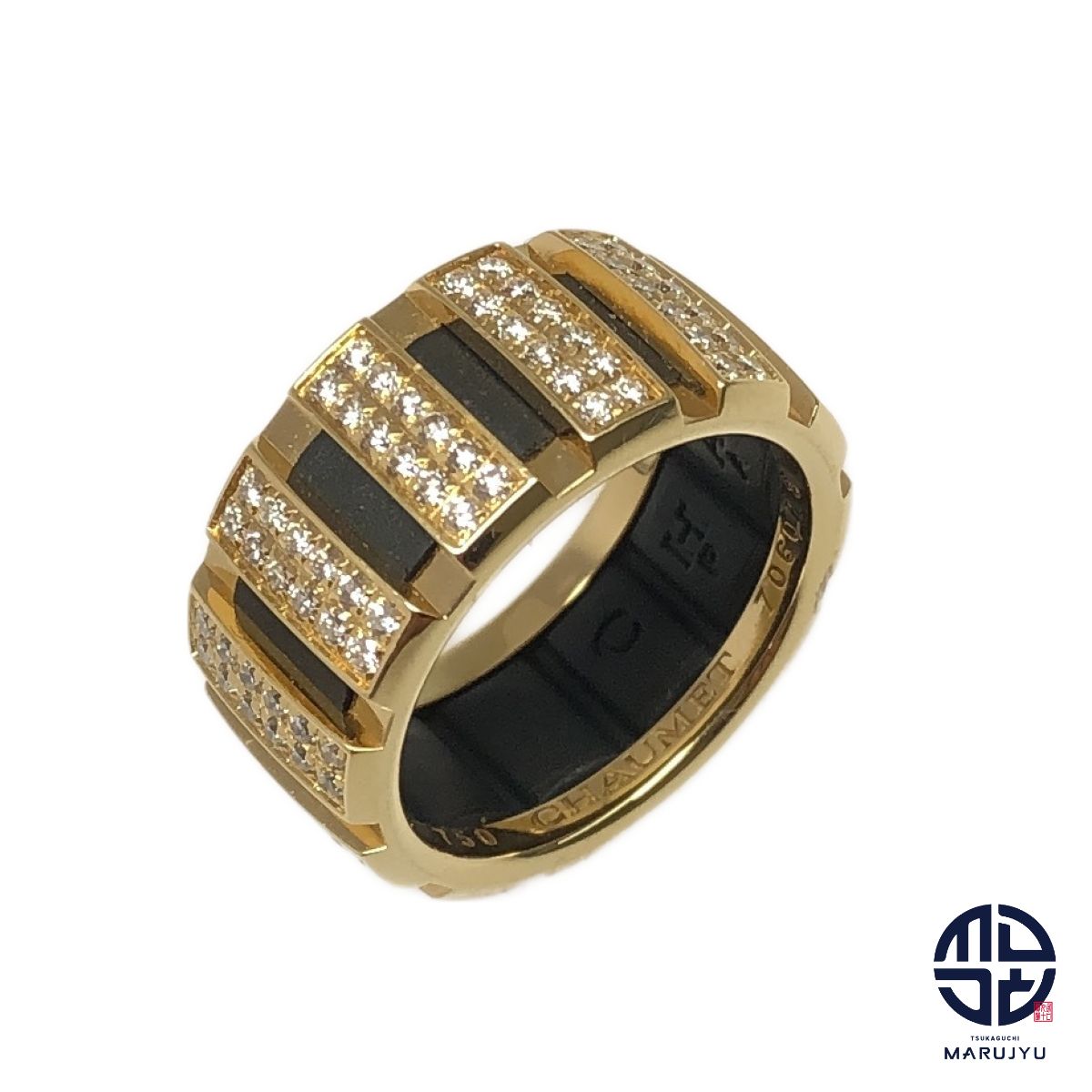 CHAUMET ショーメ 750YG 18金イエローゴールド K18 フルダイヤ クラス 