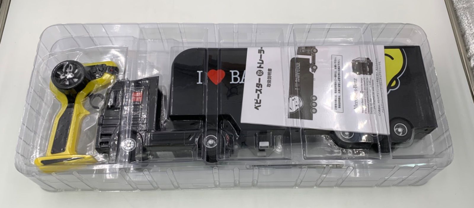 ベビースターラジコントレーラー メルセデスベンツ おやつ