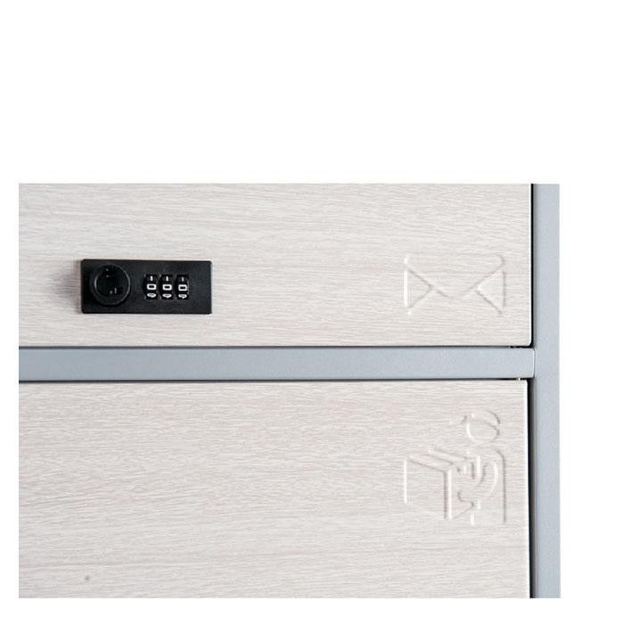 KGY リシム マルチ メール便対応ポスト付宅配ボックス 木目 THB-3115WD