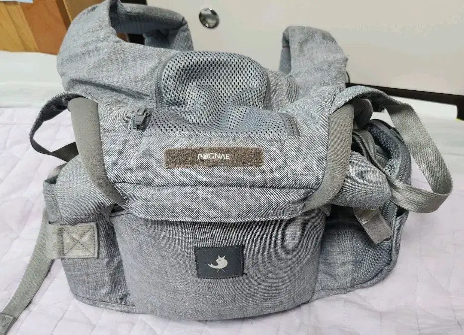 霧の中 POGNAE ベビーキャリア iHUG ベビーキャリアウォーマー