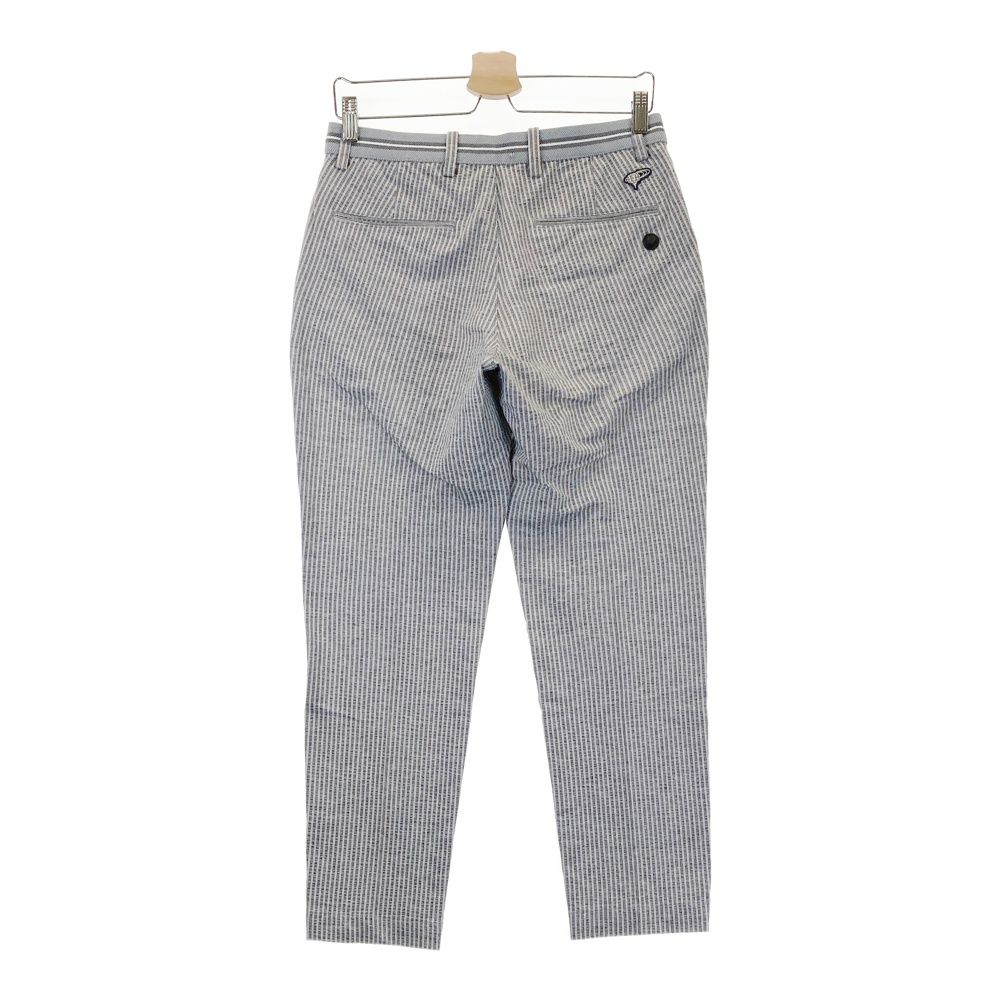 サイズ 44 BEAMS GOLF ビームスゴルフ シアサッカー パンツ ストライプ柄 グレー系 240101423540 ゴルフウェア メンズ ストスト