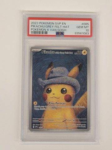 PSA10鑑定済〕Pikachu with Grey Felt Hat(ゴッホピカチュウ