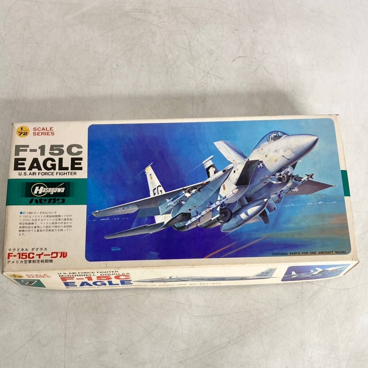 未組立 現状品 プラモデル Hasegawa ハセガワ F-15C EAGLE