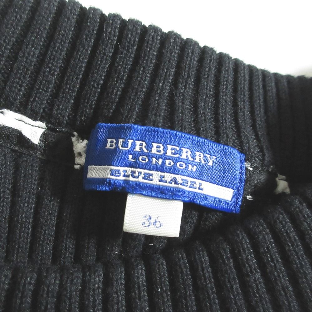 バーバリーブルーレーベル チェック ワンピース 34 定価10万円 BURBERRY BLUE LABEL バーバリーブルーレーベル