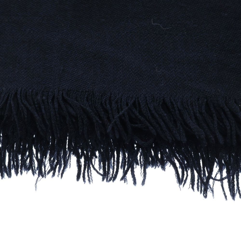 CHROME HEARTS (クロムハーツ) CHプラス総柄シルク混大判ストール  