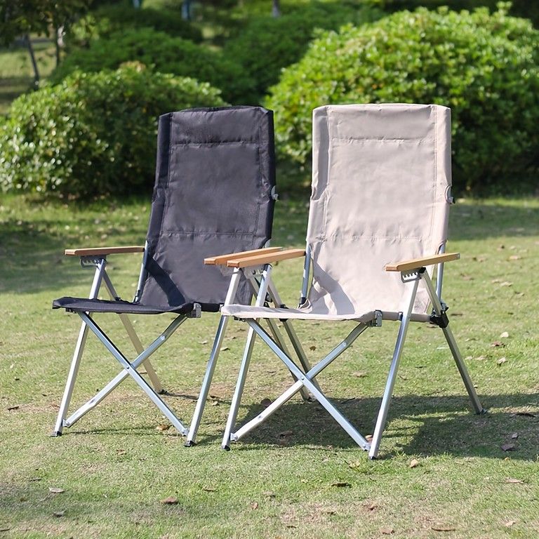 アルミ製 折りたたみアウトドアチェア