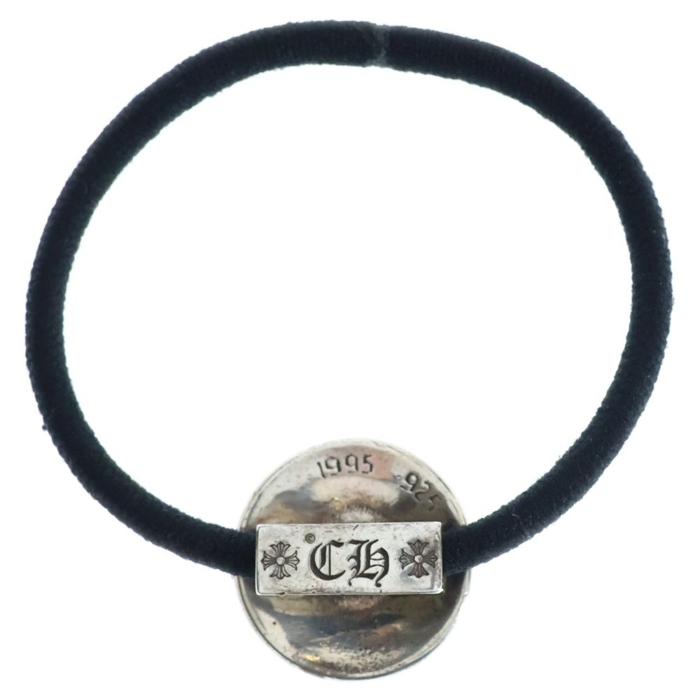 CHROME HEARTS クロムハーツ HAIRBAND クロスボールボタンヘアゴム シルバーコンチョ シルバー クロムハーツ HAIRBAND クロスボールボタンヘアゴム シルバーコンチョ