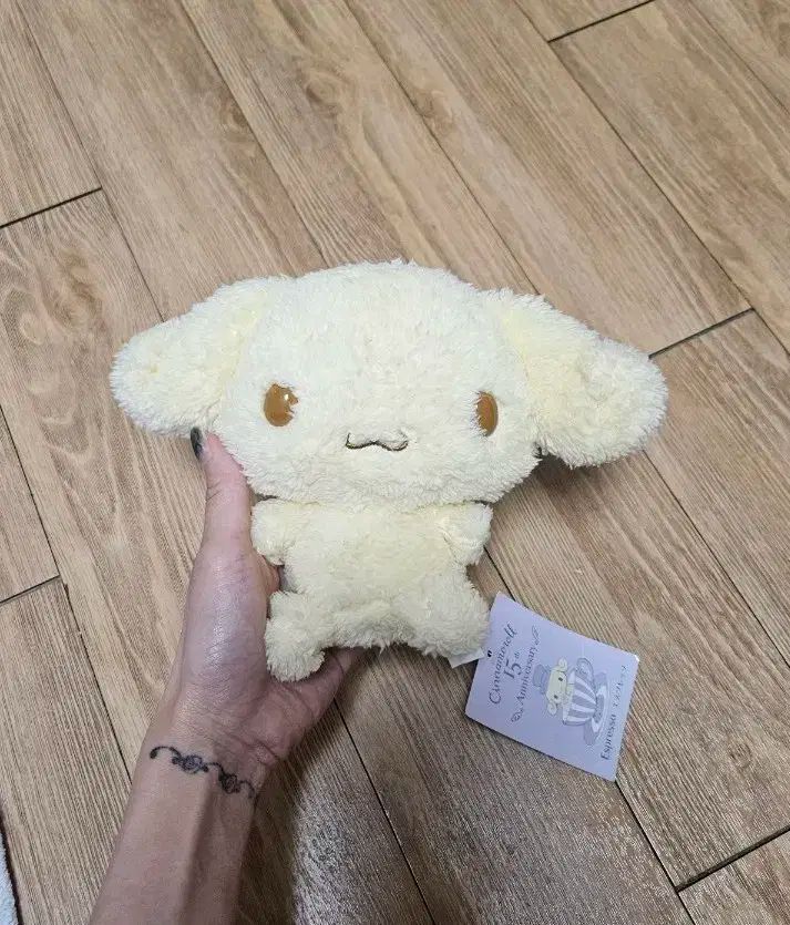 シナモロール 15周年 ぬいぐるみ タグ有 シナモロール 15周年