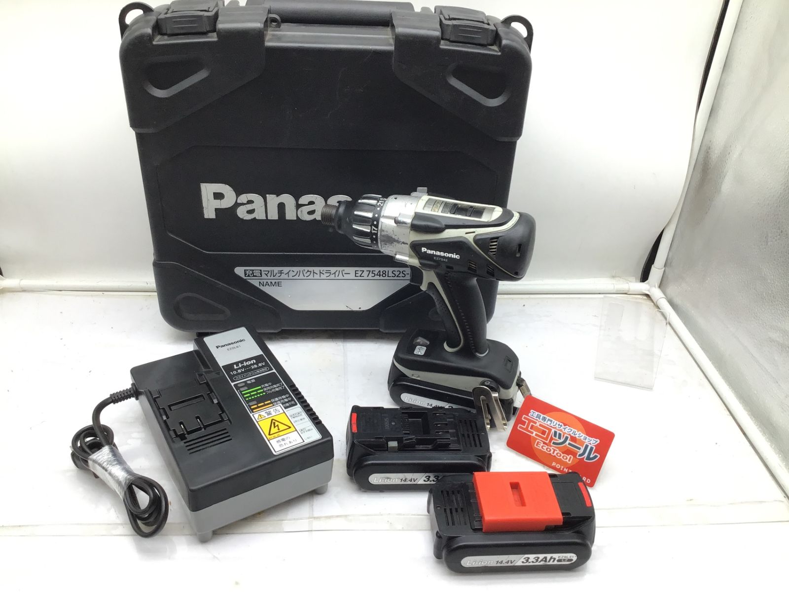品 Panasonic|パナソニック 14.4v充電式マルチインパクトドライバ EZ7542LN2S IT6WK12AQ5J4 エコツール笠寺店 M02