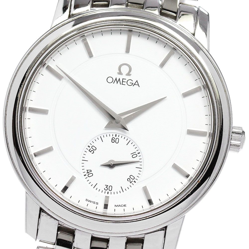 オメガ OMEGA 4520.21 デビル プレステージ スモールセコンド 手巻き メンズ良品保証書付き_861331