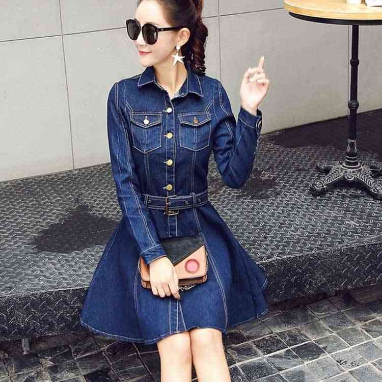 【Alice+Olivia】CHASSIDY デニム ベルト付き シャツワンピース Chassidy Denim Shirt Dress In Laser Paisley | Alice + Olivia