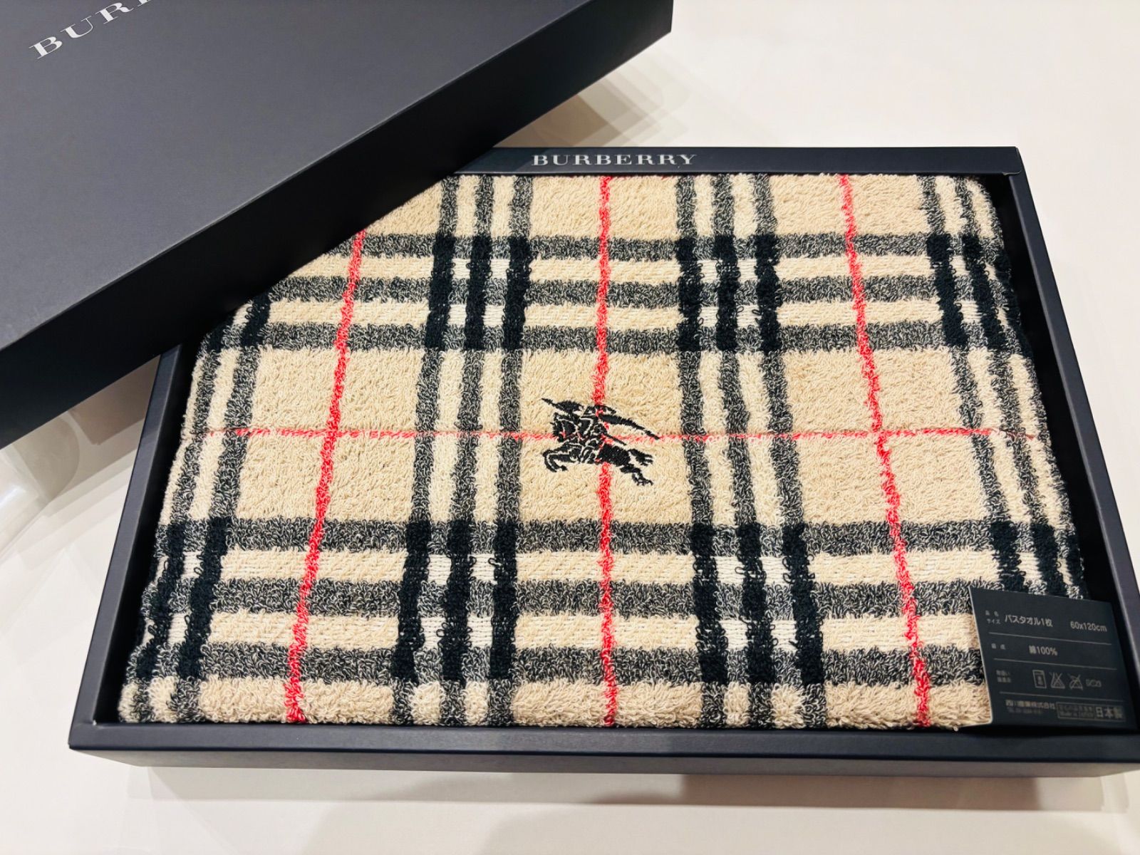 BURBERRY LONDON　タオルケット　140×190 BURBERRY LONDON タオルケット 140×190 BURBERRYS バーバリー