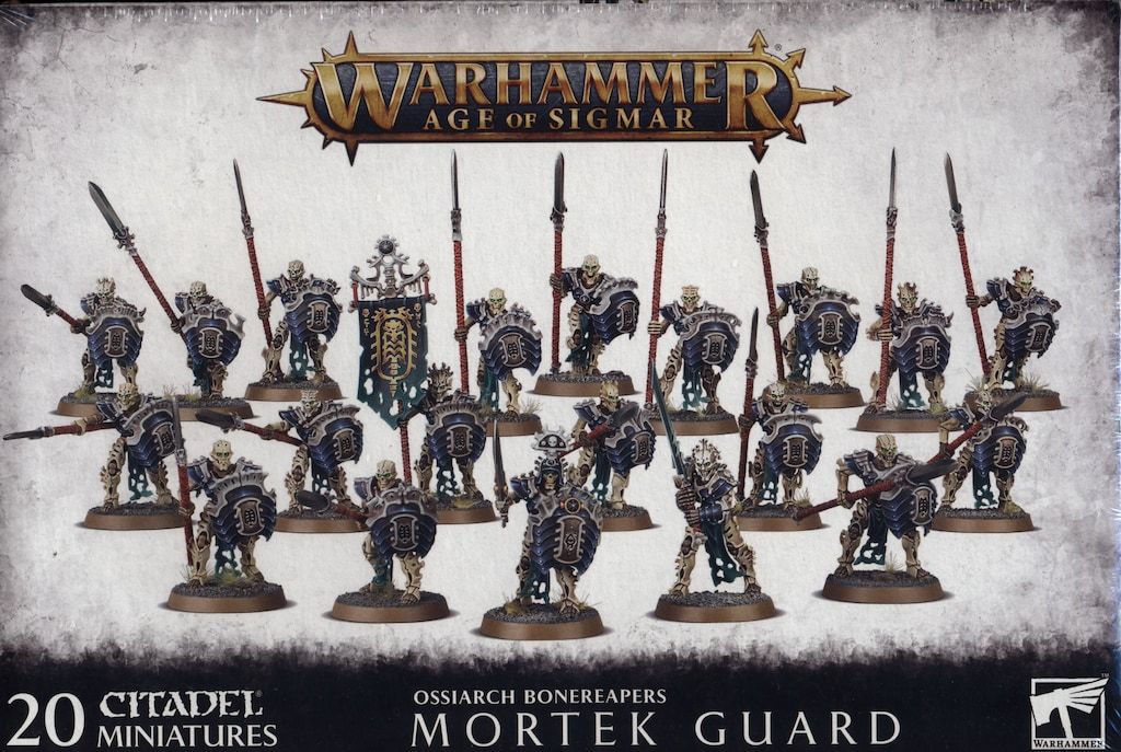 GAMESWORKSHOP WARHAMMER AGE OF SIGMAR Ossiarch Bonereapers Mortek Guard