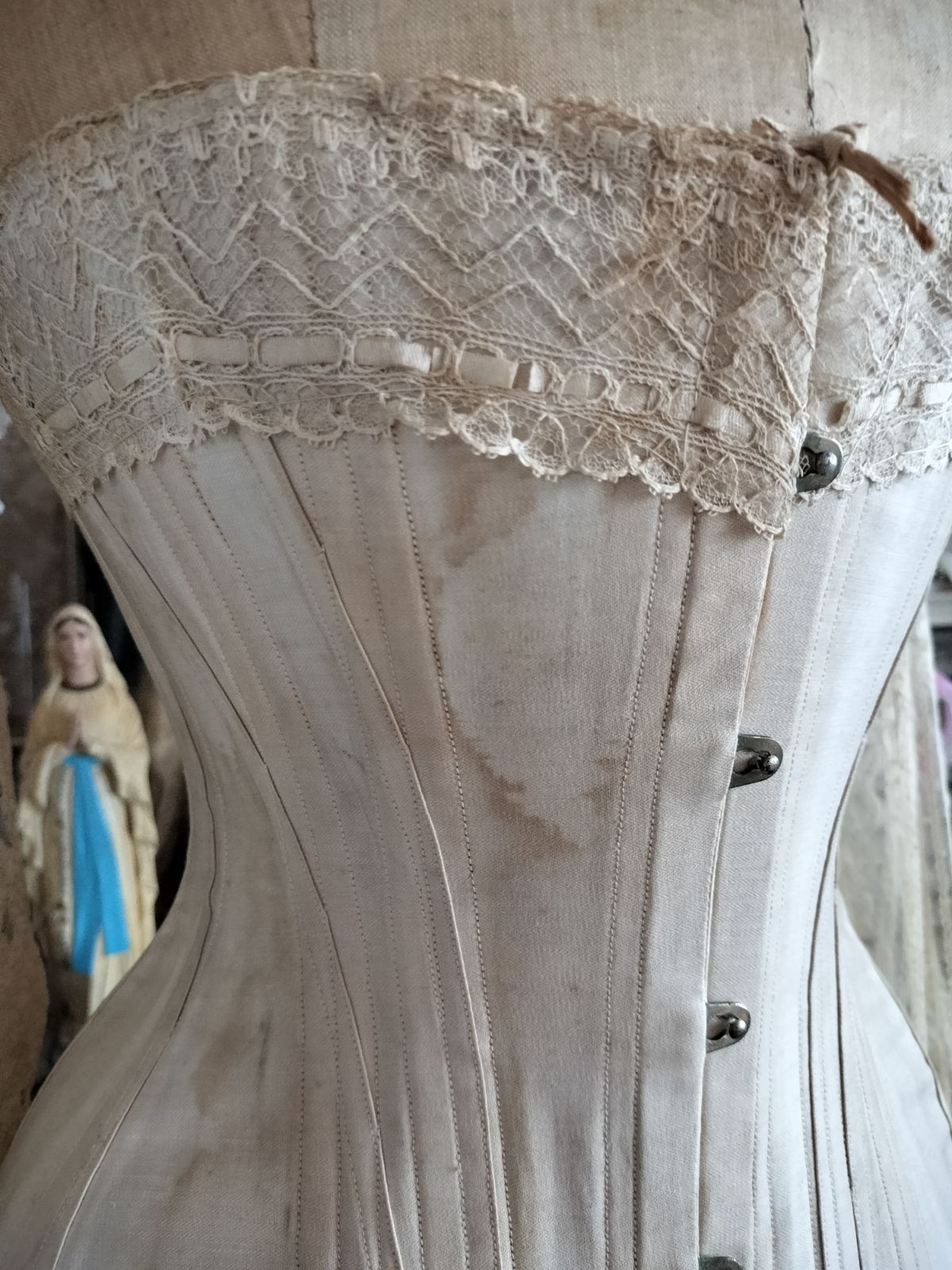 フランスアンティーク コルセット - メルカリ