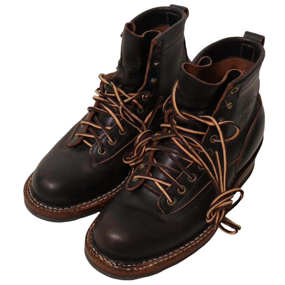 ホワイツブーツ WHITES BOOTS レザー レースアップ ショート ブーツ
