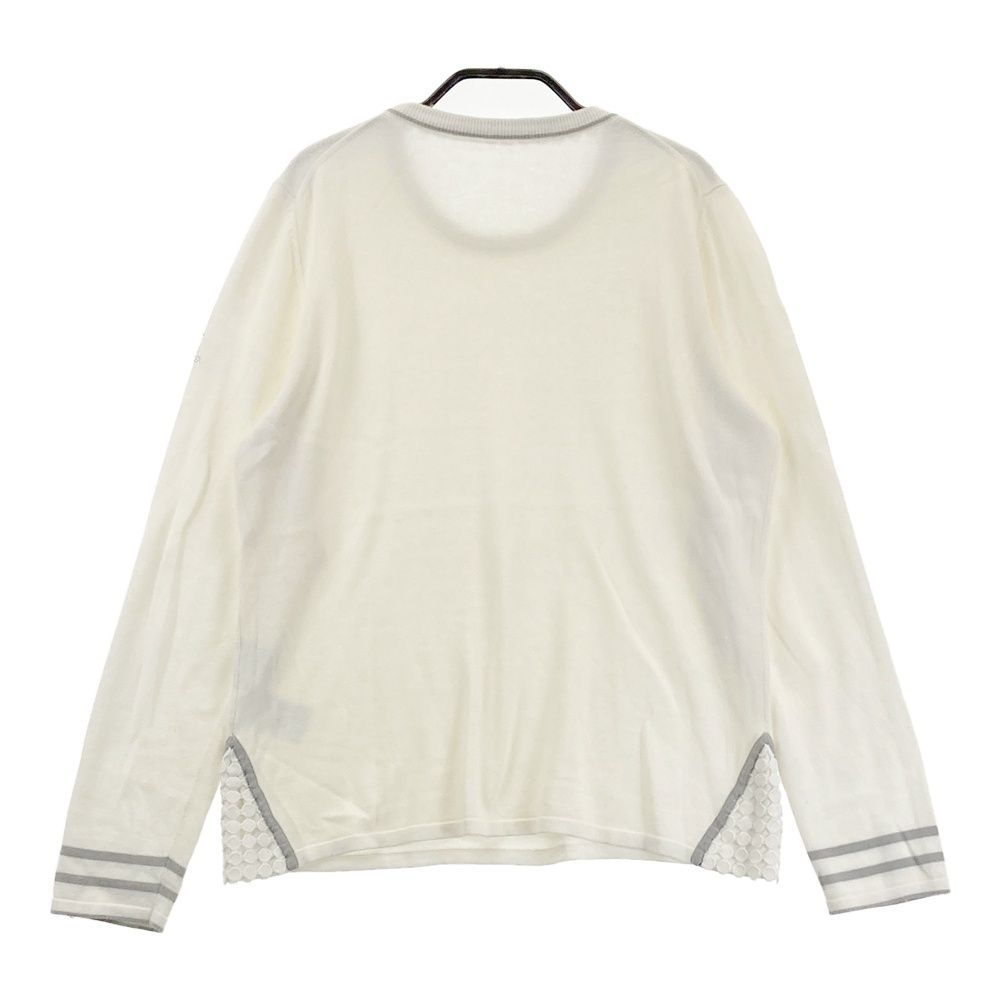 サイズ：40 LANVIN SPORT ランバン スポール ニット セーター ホワイト
