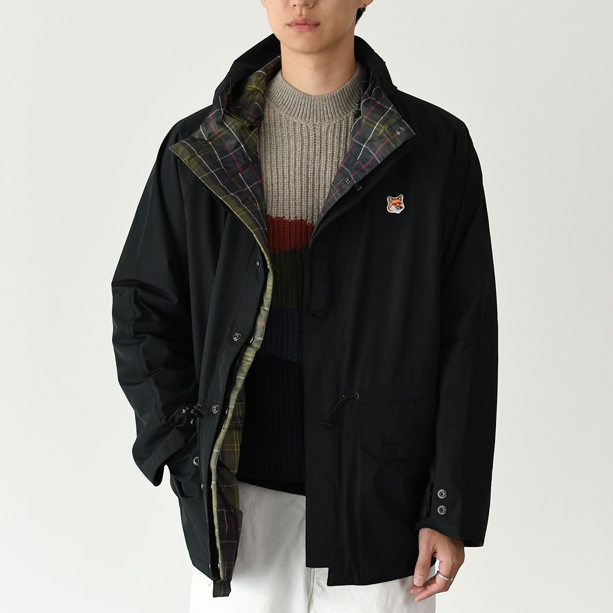MAISON KITSUNE × BARBOUR メゾンキツネ バブアー アウター ジャケット 