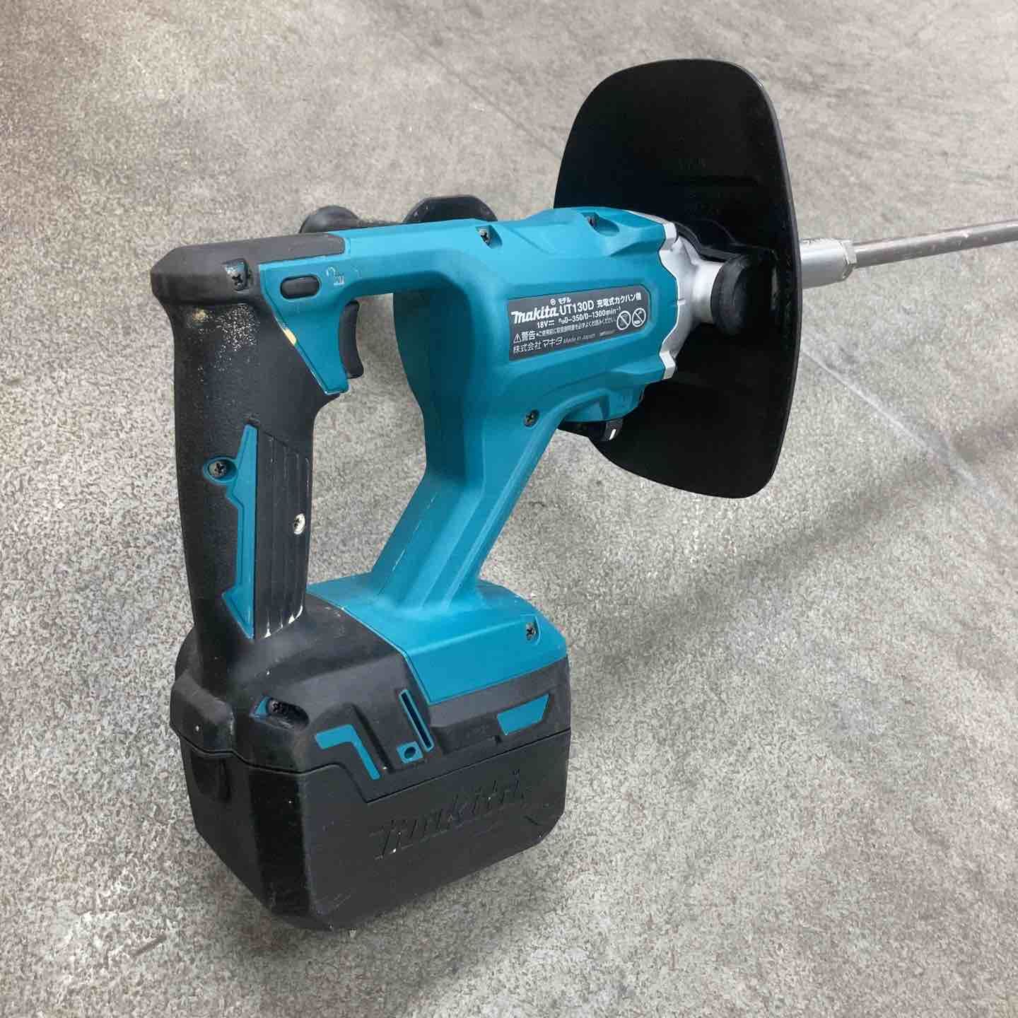◎Makita UT130D ◎18V ◎充電式カクハン機◎本体のみ※少々訳 ◎Makita UT130D ◎18V ◎充電式カクハン機◎本体のみ※少々訳