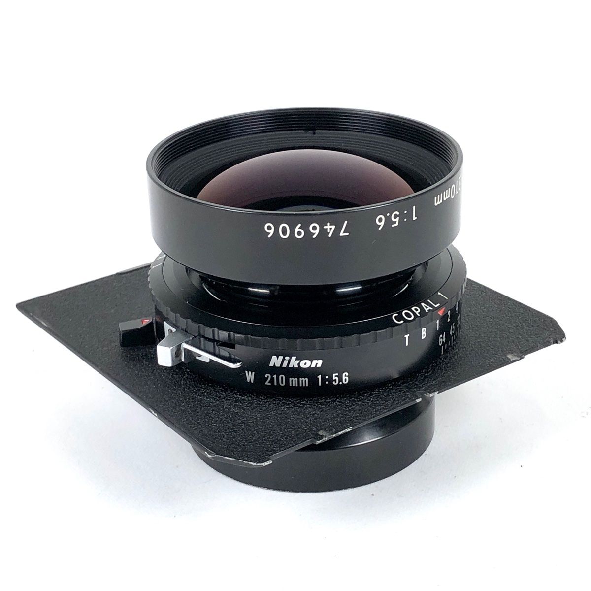 大判用レンズ ニコン Nikkor W 210mm F5.6 - レンズ(単焦点)