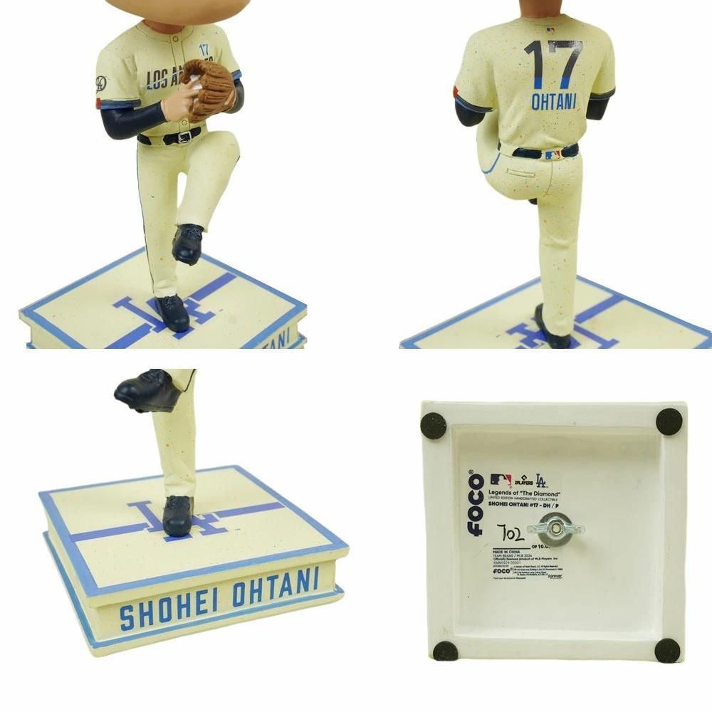 限定大谷翔平公式ボブルヘッドロサンゼルスドジャースシティーコネクト 