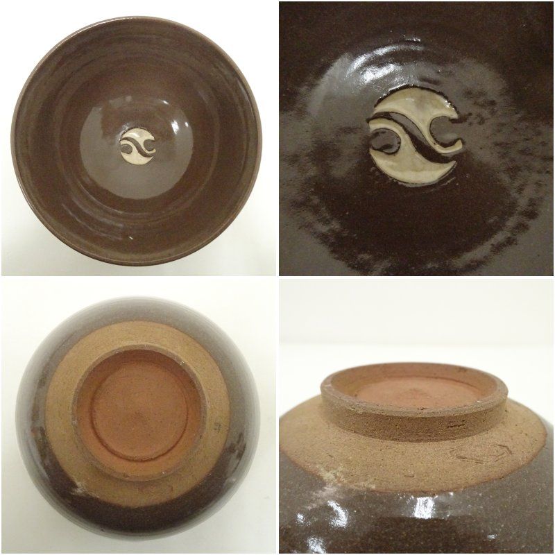 刷毛目茶碗 茶道具 抹茶碗 抹茶茶碗 茶器 食器 工芸品 茶盌 骨董品 古美術品 作家物 刷毛目茶碗 茶道 抹茶 おしゃれ 抹茶茶碗 抹茶碗 和食器