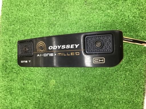 オデッセイ Ai-ONE MILLED ONE T 34インチ パター PT STROKE LAB 90 スチール フレックスその他 メンズ 男性用 右利き 右用 Bランク ゴルフクラブ