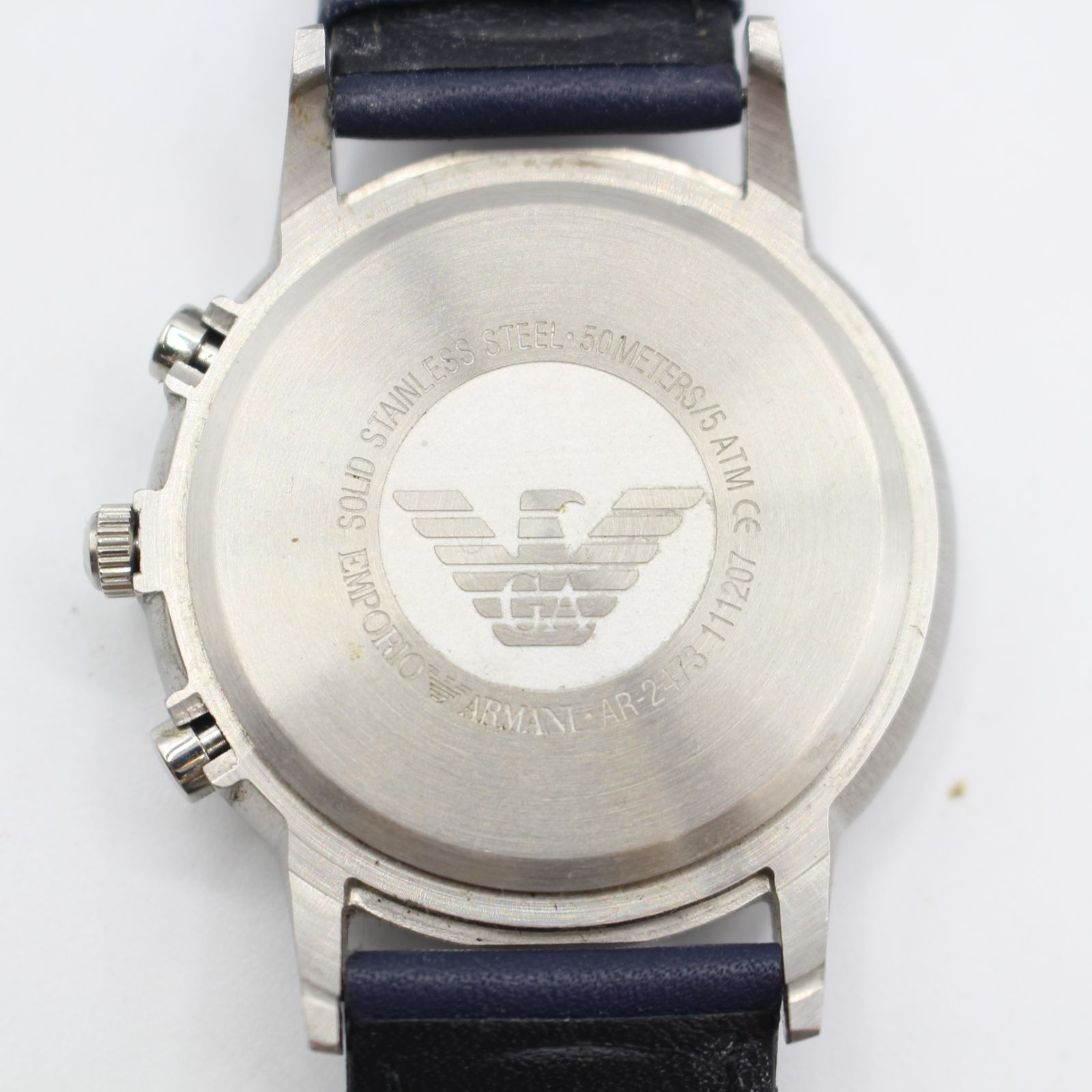503)【美品】エンポリオアルマーニ 腕時計メンズ クォーツ AR2473 