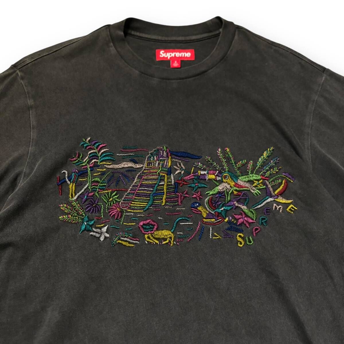 24ss Supreme Machu Picchu S／S TOP GRAY size S マチュピチュ