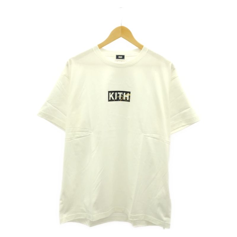 KITH 24SS Pray for Noto S|S Tee ロゴプリントTシャツ サイズXL ホワイト 24-071-060-0078-1-0 キス 17