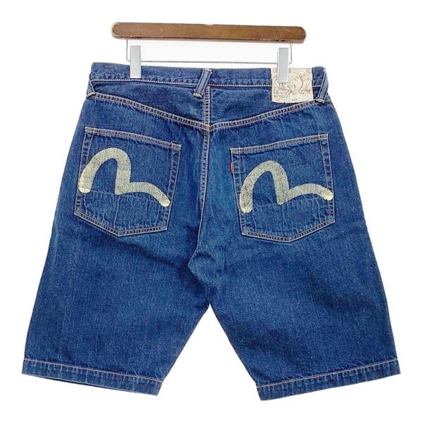 EVISU エビス エヴィス LOT 7001 STUDENT 勉強 デニム ショート EVISU エビス エヴィス LOT 7001 STUDENT 勉強 デニム ショート