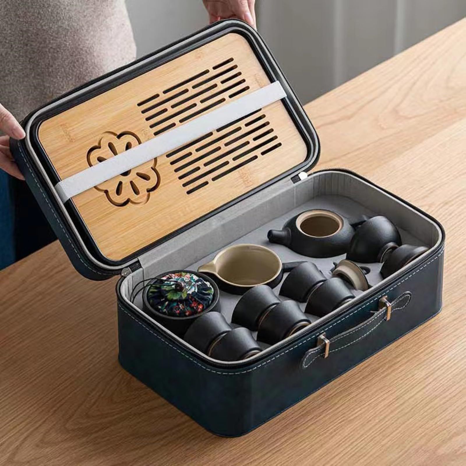 茶器セット未使用、陶器 新品・未使用】茶器セット ティーセット 陶器 湯呑み 急須 11個
