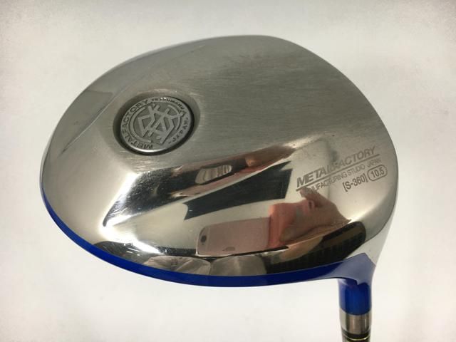 お買い得品！【中古ゴルフクラブ】METALFACTORY メタルファクトリー S-360 ドライバー Motore Speeder 661 エボリューション 1W【14日間返品OK】