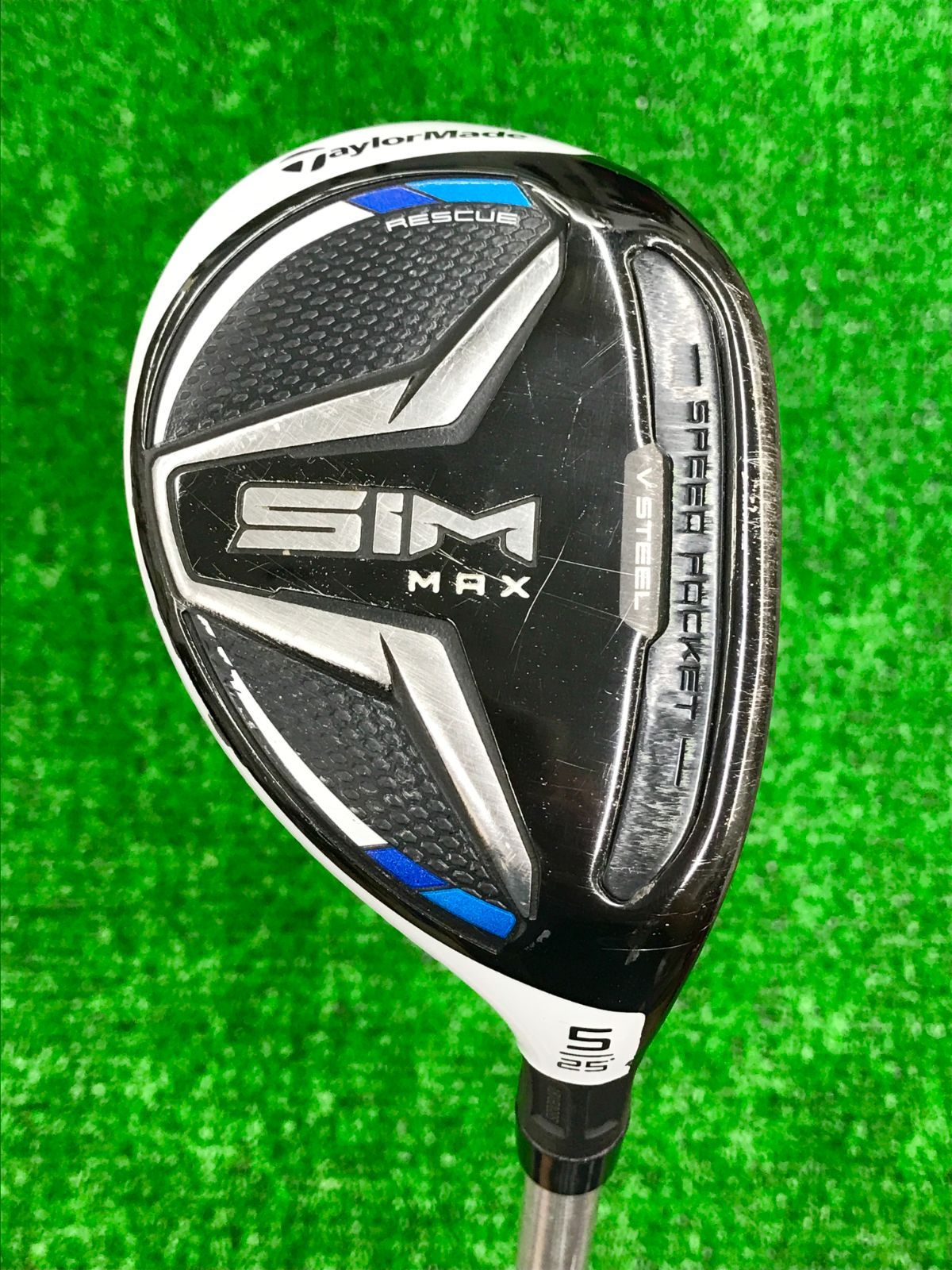 テーラーメイド SIM MAX 25° スチールファイバー Fc70 F4 S ユーティリティ