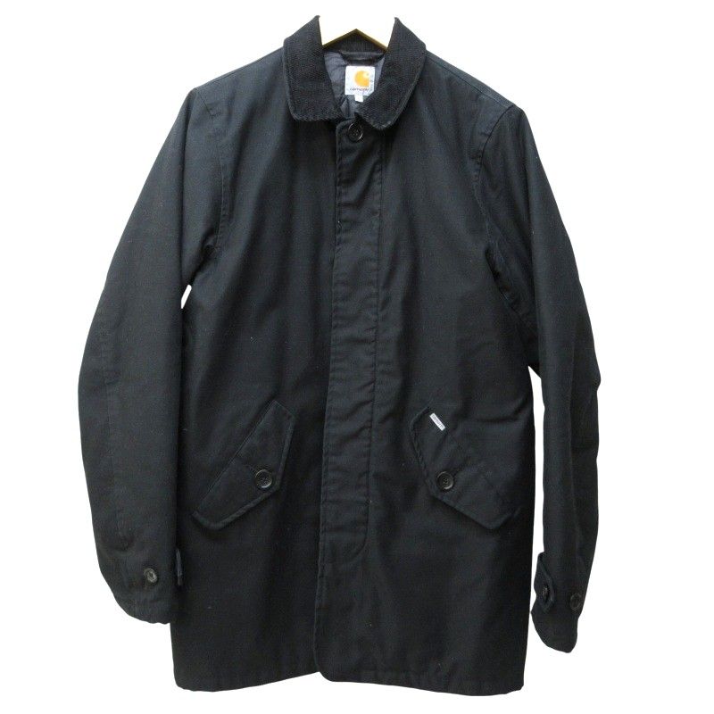 カーハート carhartt HARRIS TRENCHCOAT トレンチコート ジャケット ブルゾン 中綿 黒 ブラック M 0604