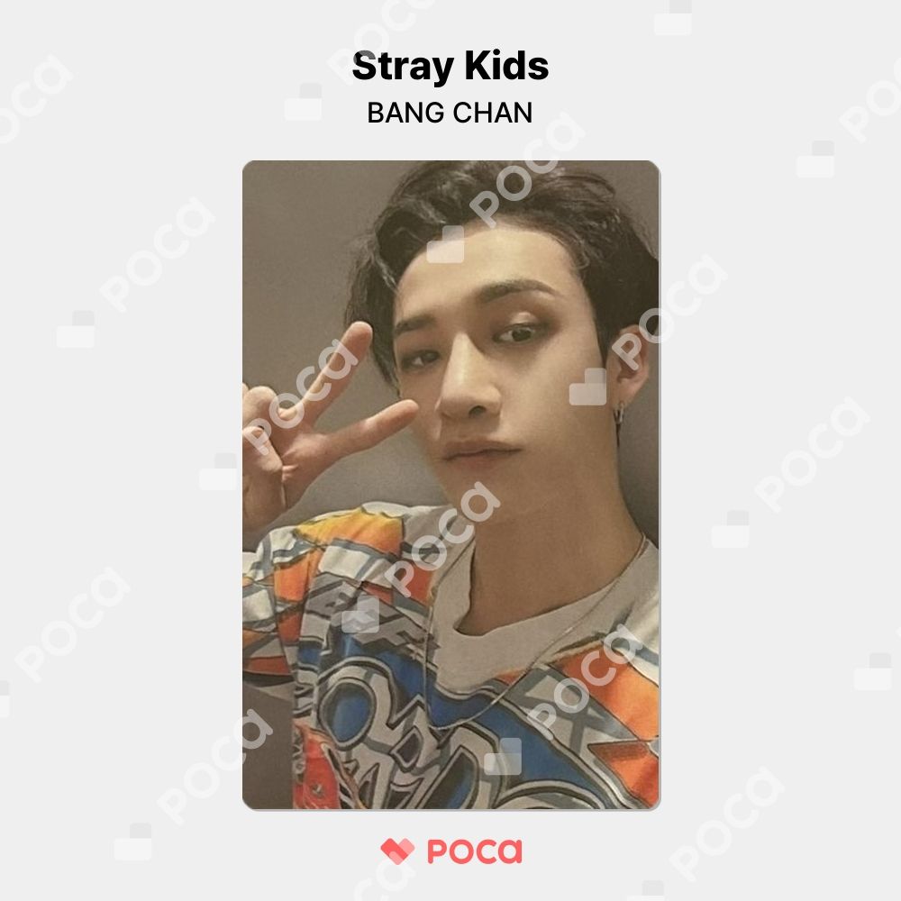Straykids SUPER BOWL Bang Chan ラキドロ トレカ Straykids SUPER BOWL Bang Chan ラキドロ トレカ