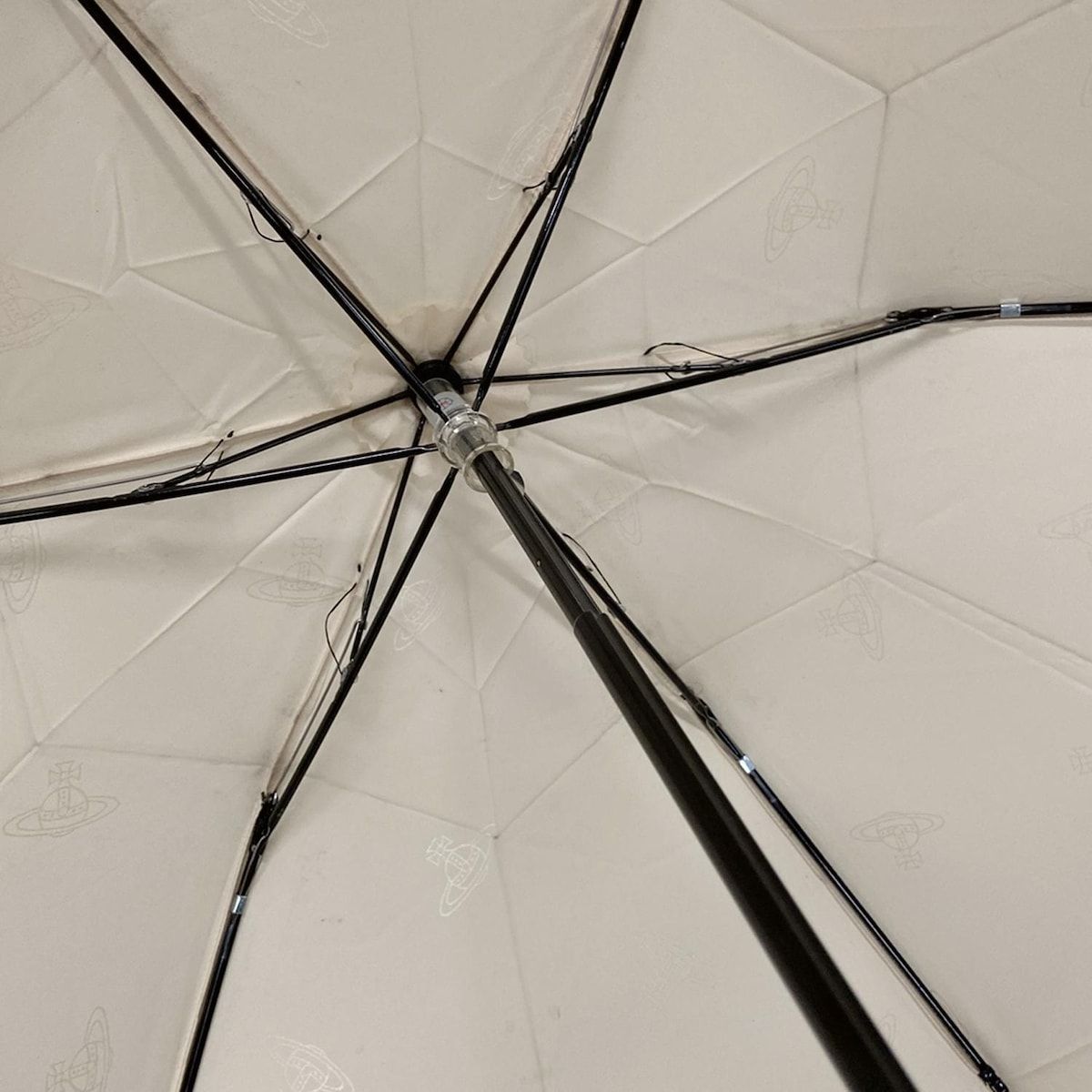 Vivienne Westwood 折り畳み傘 ベージュ レッド 星 Vivienne Westwood - VivienneWestwood(ヴィヴィアンウエスト