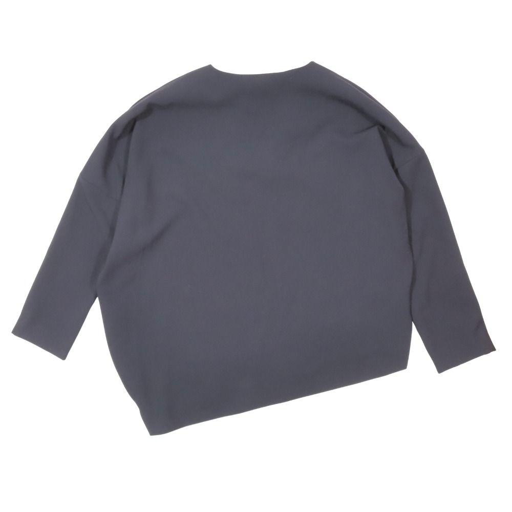美品 ENFOLD エンフォルド 長袖 Vネック Tシャツ ワイド