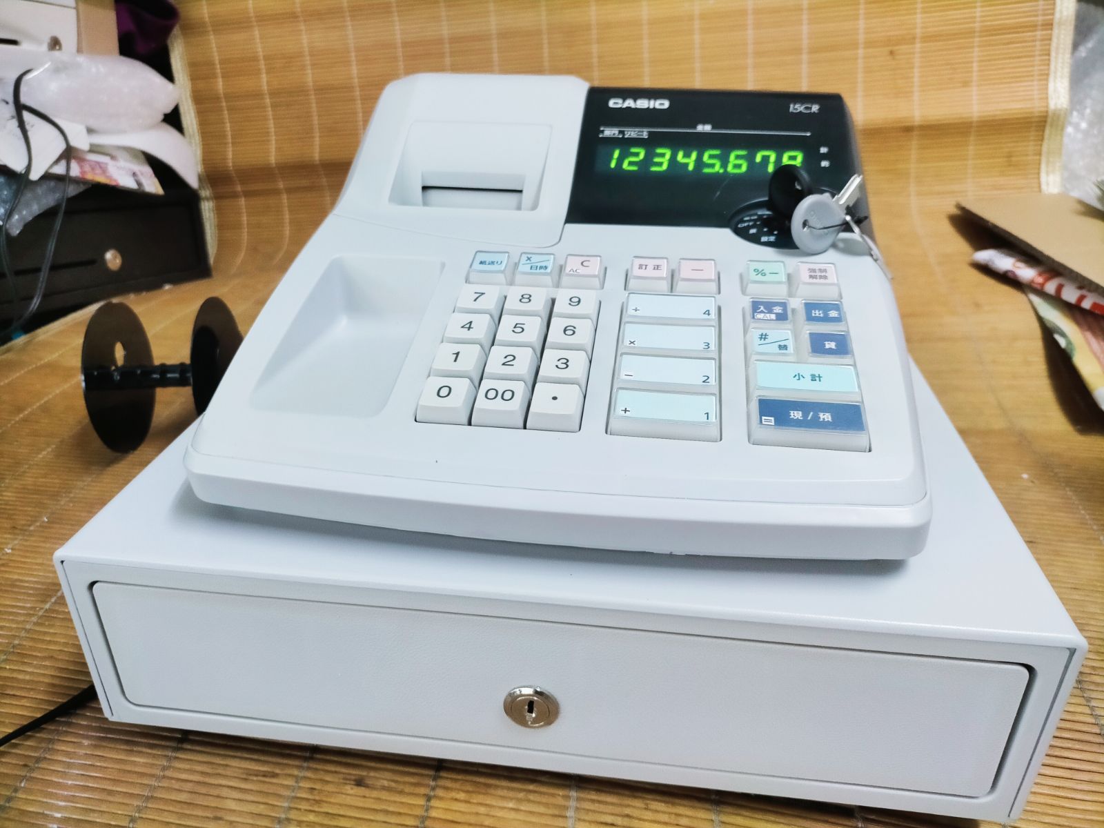 カシオレジスター 15CR 簡単便利特殊 送料込 021270 - メルカリ