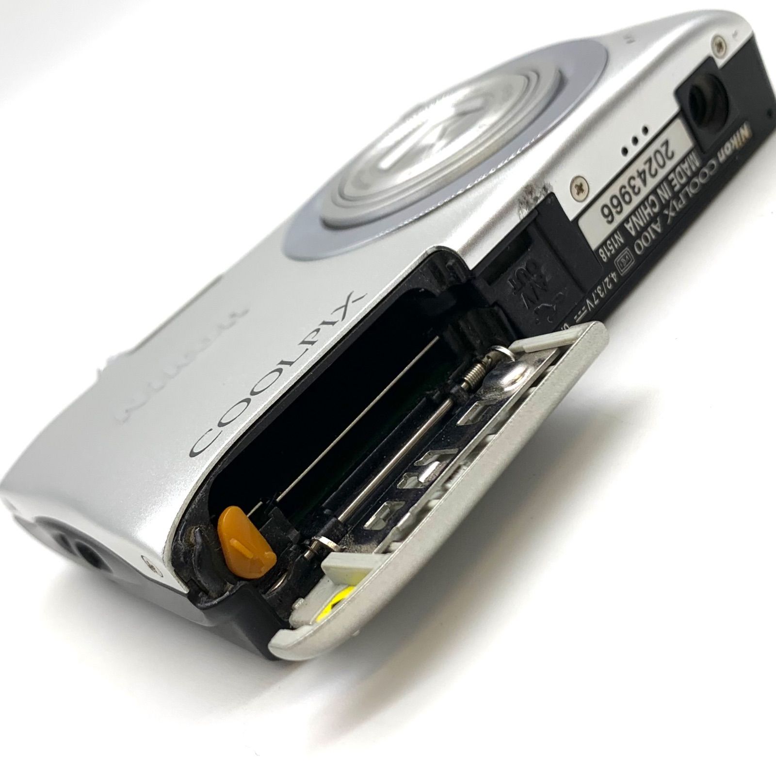 通電確認済み】Nikon コンパクトデジタルカメラ COOLPIX A100 シルバー 
