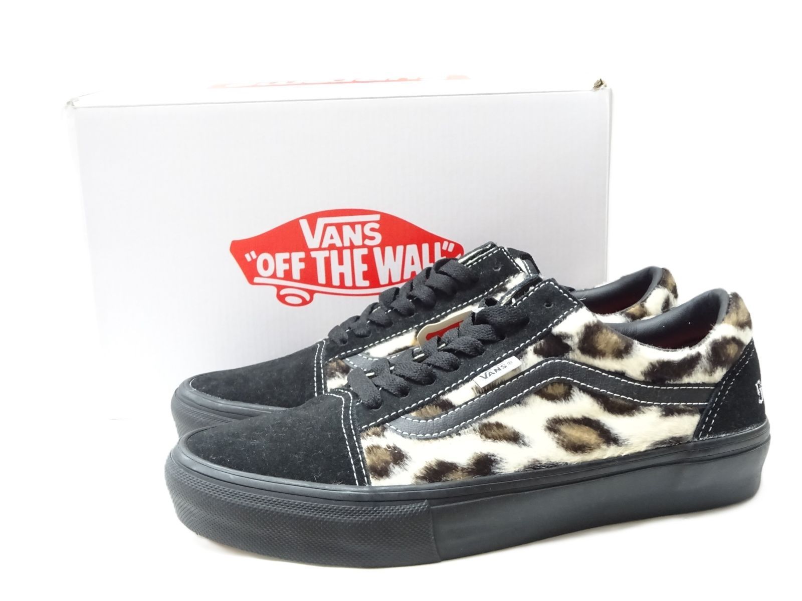 26.5cm【未使用タグ付】Supreme × Vans Leopard Old Skool【23FW 