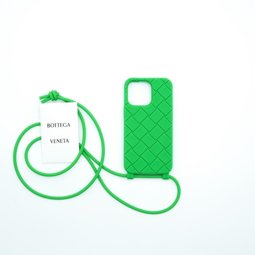 iPhon12 12PRO BOTTEGA VENETA ボッテガヴェネタ グリーン シリコン iPhonケース