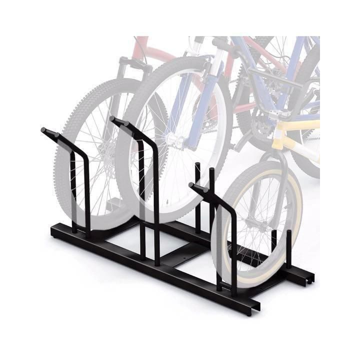 初売り 福袋 自転車スタンド #954 (3台用) 自転車置き場 頑丈 横風に強い 保管用