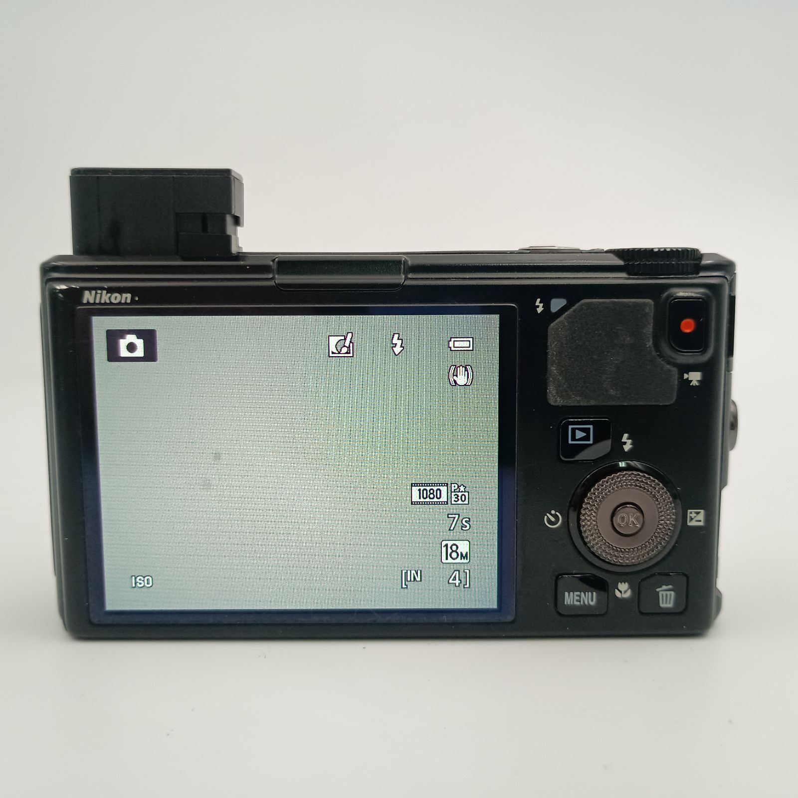 Nikon Coolpix S9500 Compact DIGITAL Camera Black コンパクト