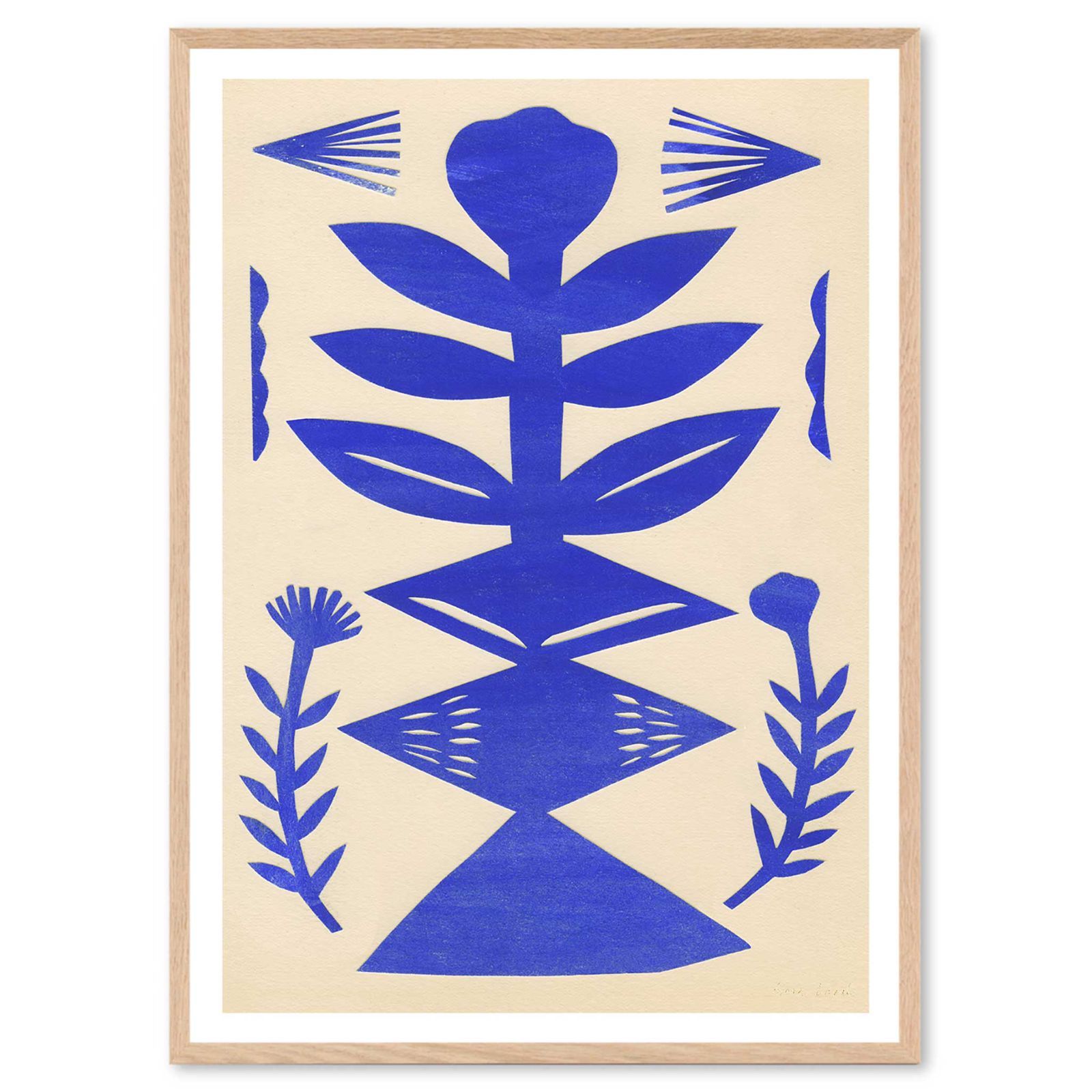 THE POSTER CLUB アートポスター bloom 50×70cm The Poster Club