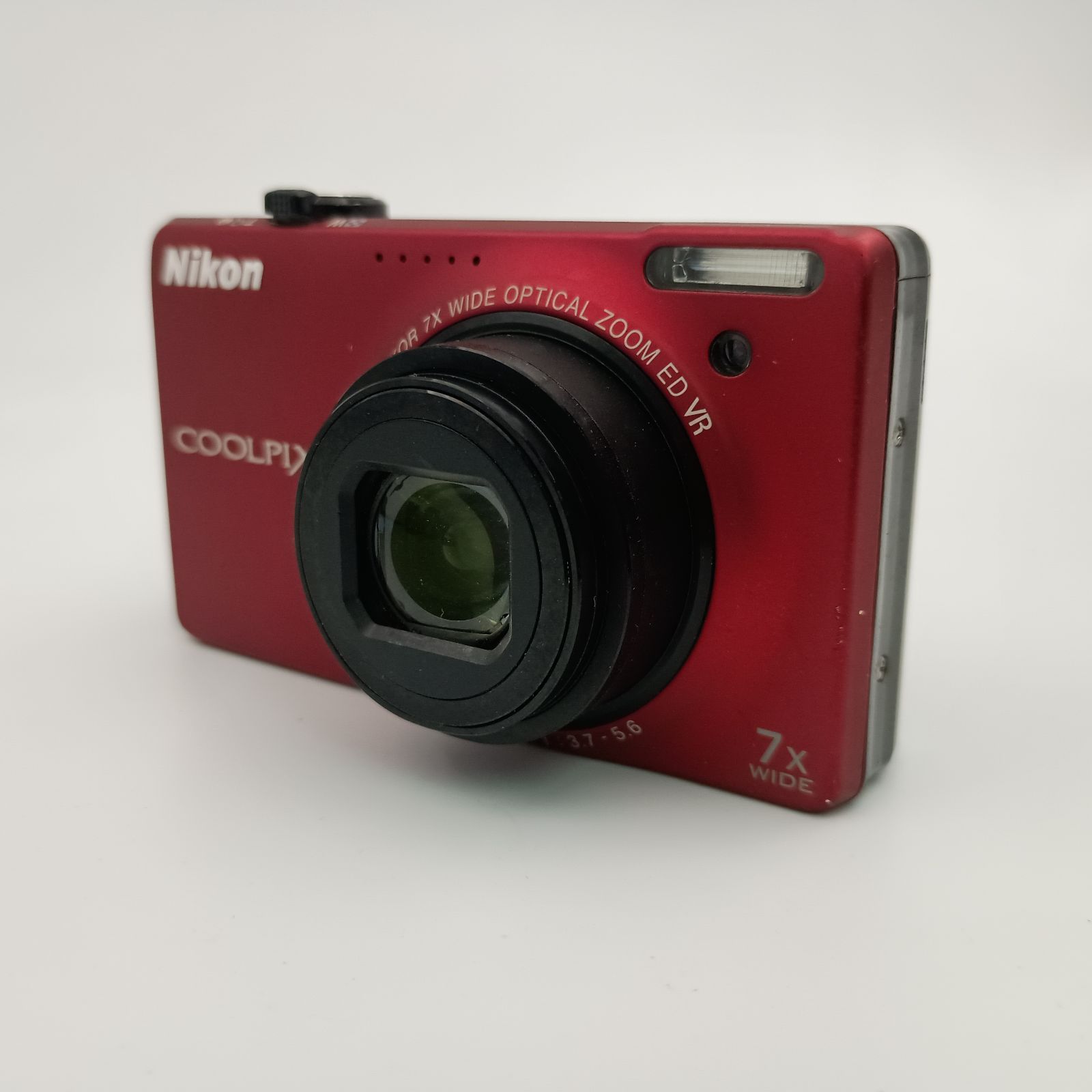 Nikon Coolpix S6000 Compact DIGITAL Camera Red コンパクト