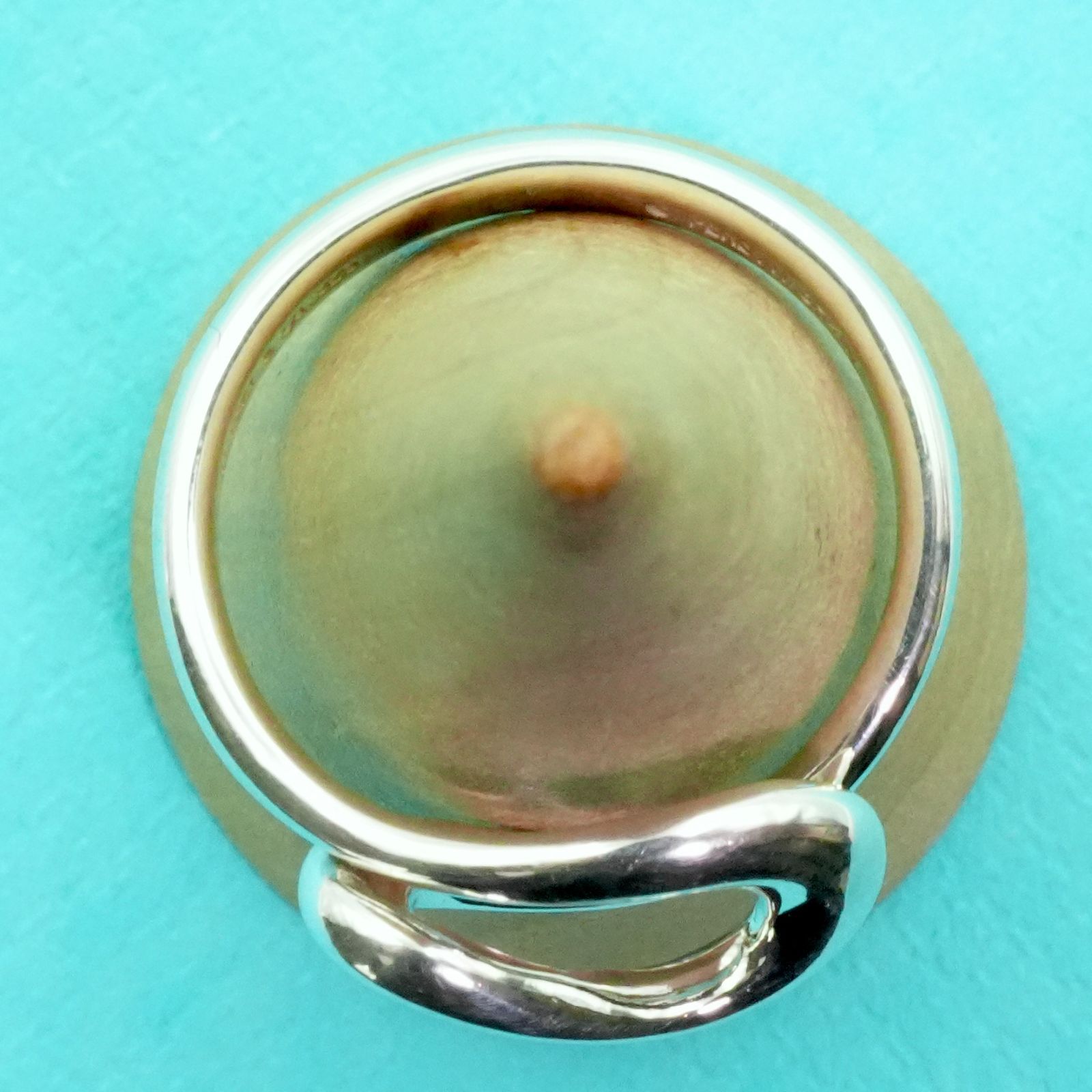 極美品6号 ティファニー オープンウェーブ シルバー リング/24-5708S