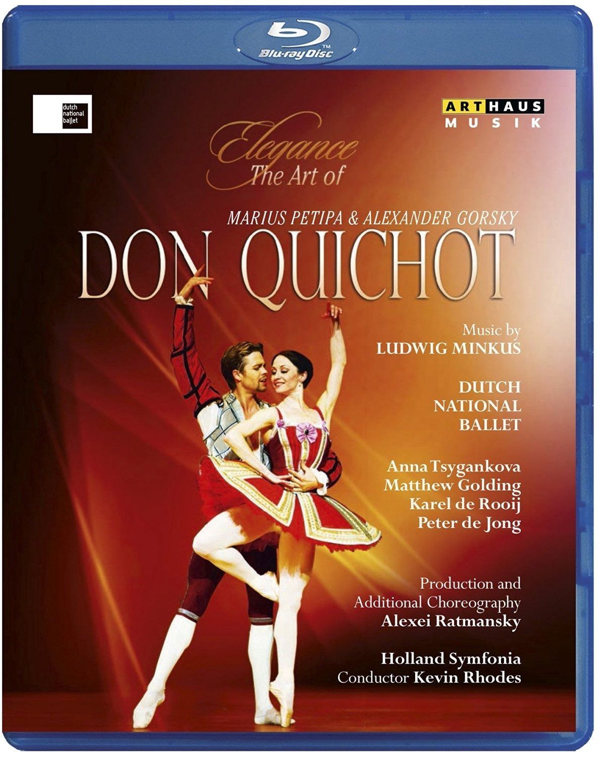 Minkus Don Quichot Dutch National Ballet%ｶﾝﾏ% Kevin Rhodes ARTHAUS 109267 Blu-ray